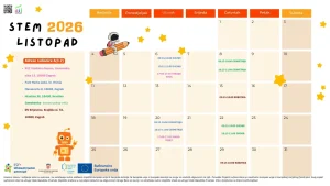 Udruga Baza za razvoj: Kalendar listopad 2026